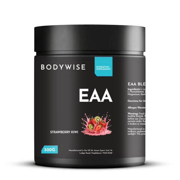 Bodywise  - EAA blend Strawberry Kiwi flavour – 300g tub Thumbnail
